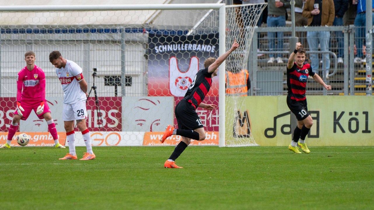 VfB II lädt Viktoria ein: Sponsel schlägt zielgenau zu