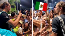 Abierto de Acapulco: Alexander Zverev atiende a los fans mexicanos tras clasificar a la final que se jugará hoy