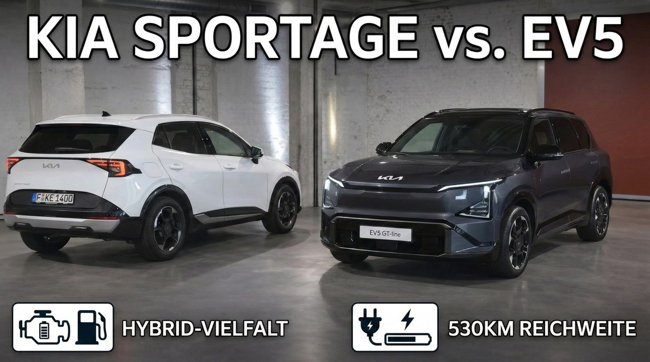 2026 Kia EV5 & Sportage – Reichweite, Leistung & Alltagstauglichkeit