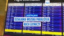 Atak na Iran. Paraliż lotnisk i odwołane loty na Bliskim Wschodzie