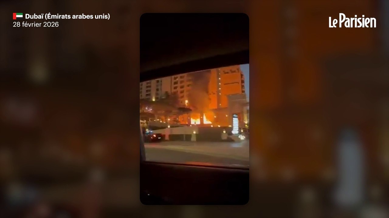 Guerre au Moyen-Orient : explosion sur la célèbre île artificielle The Palm à Dubaï