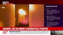 Frappes en Iran: un bâtiment résidentiel au Bahreïn a été frappé ce samedi