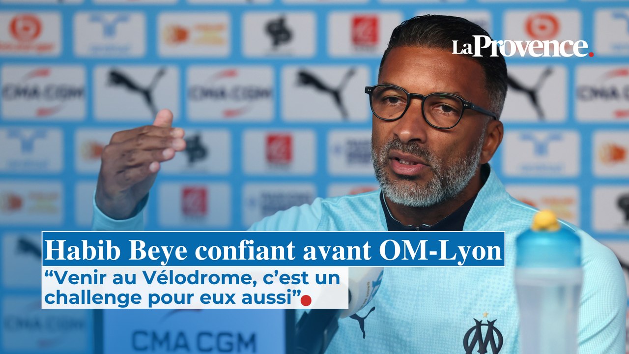 Habib Beye confiant avant OM-Lyon : "Venir au Vélodrome, c'est un challenge pour eux aussi"