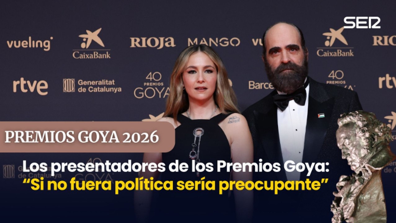 Los presentadores de los Premios Goya, sobre el guion de la gala: "Si no fuera política sería preocupante"