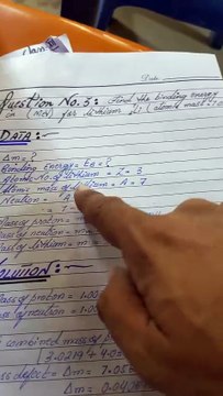 Class 12 Physics Solved Numerical Sindh board New book Chapter No 27 Nuclear Physics coplete
