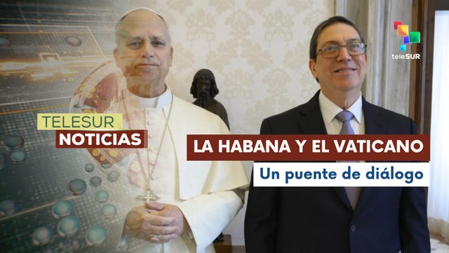 Papa León XIV recibió al canciller de Cuba