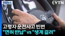 고령자 오조작 사고 빈번..."면허 반납" vs "생계 걸려" / YTN
