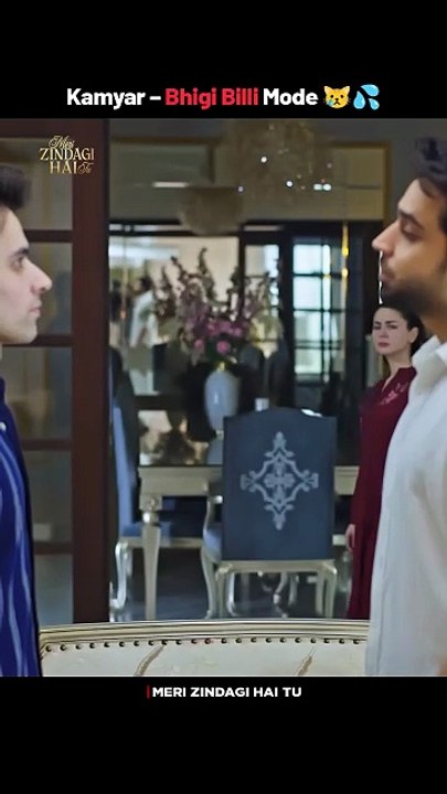 That tone switch 🤣 #bilalabbaskhan #haniaamir #merizindagihaitu #shorts