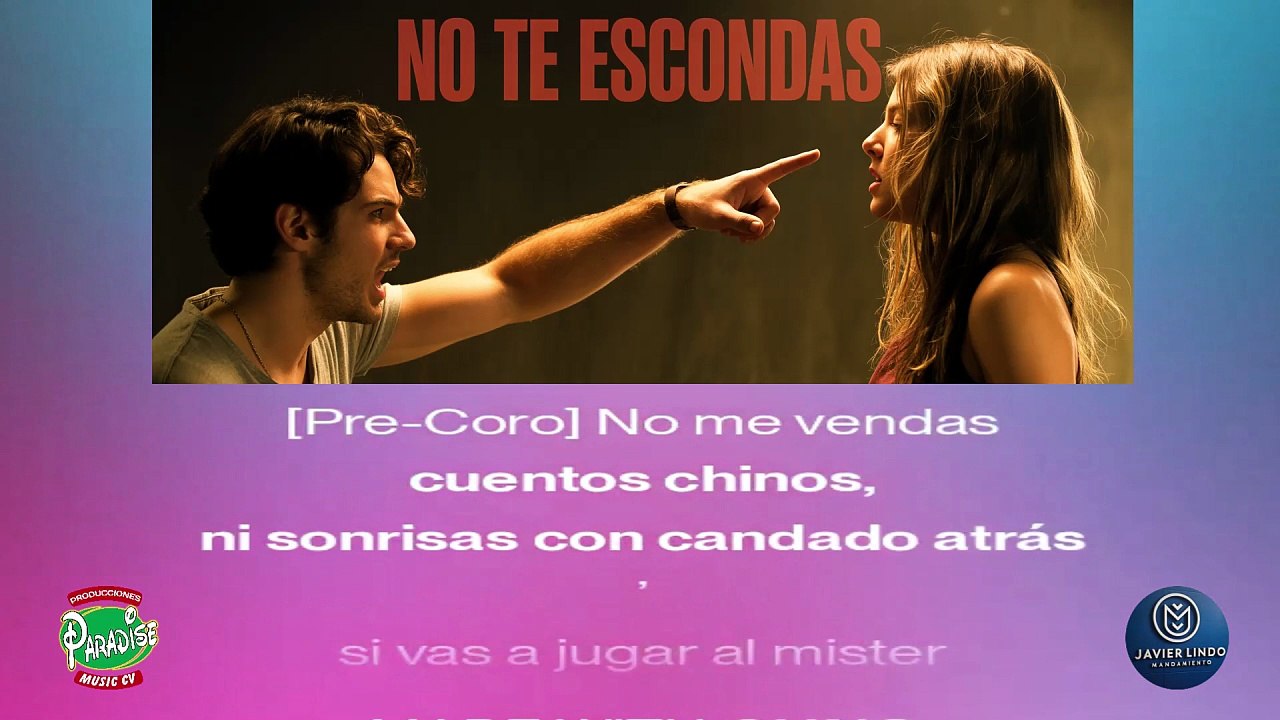 NO TE ESCONDAS AUTOR JAVIER LINDO M.