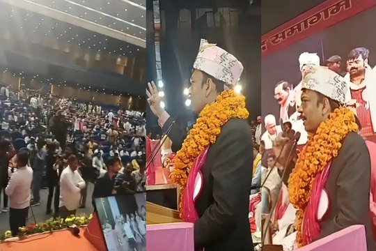 ब्राह्मण प्रबुद्ध समागम में अलंकार अग्निहोत्री का विवादित भाषण, मंच पर रोकने की कोशिश के बीच गूंजे समर्थन के नारे