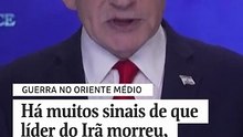 Há muitos sinais de que líder do Irã morreu, diz Netanyahu