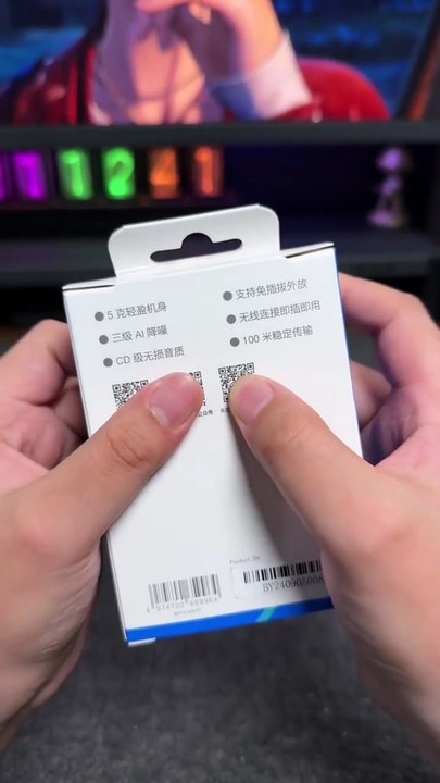 BOYA Mini 2 Wireless Lavalier Microphone AI Noise Reduction Mini Mic for iPhone