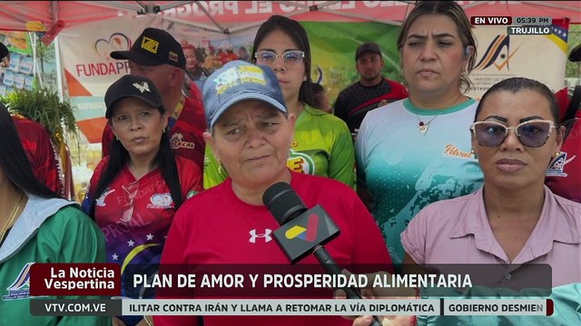 Plan Amor y Prosperidad Alimentaria beneficia al pueblo trujillano a través de las Ferias del Campo Soberano