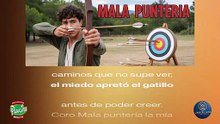 MALA PUNTERIA AUTOR JAVIER LINDO M.