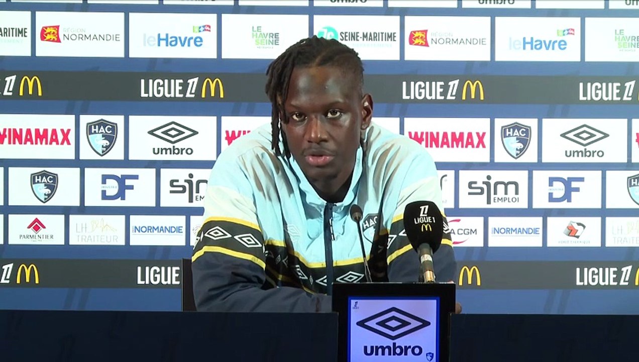 Mory Diaw sur le penalty de Désiré Doué : « Je l'ai vu tirer contre Liverpool » - Foot - Ligue 1 - Le Havre