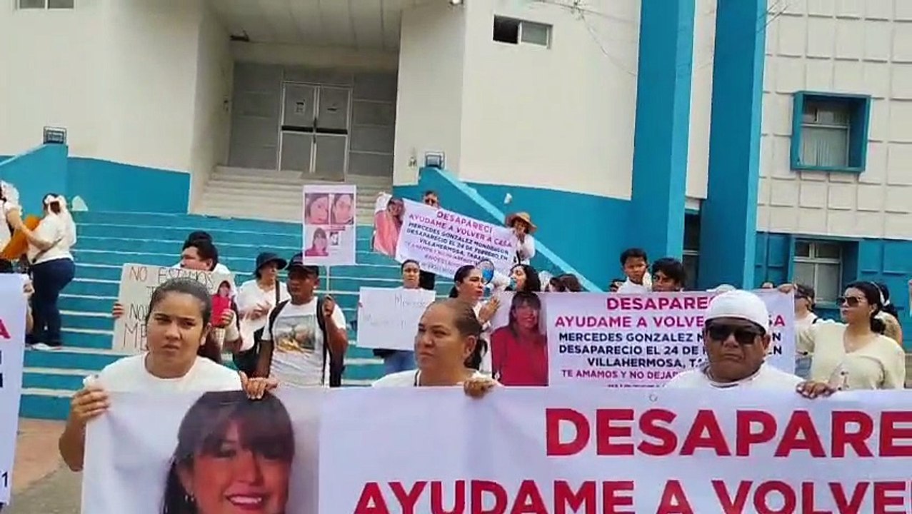 Exigen localización de Mercedes González, madre de 3 niños desaparecida en Villahermosa