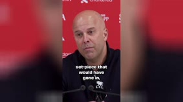Slot 'really pleased' with Liverpool's set-piece dominance