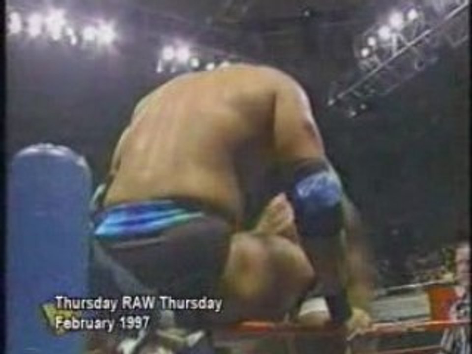 WWE RAW WWF The Rock wins first title