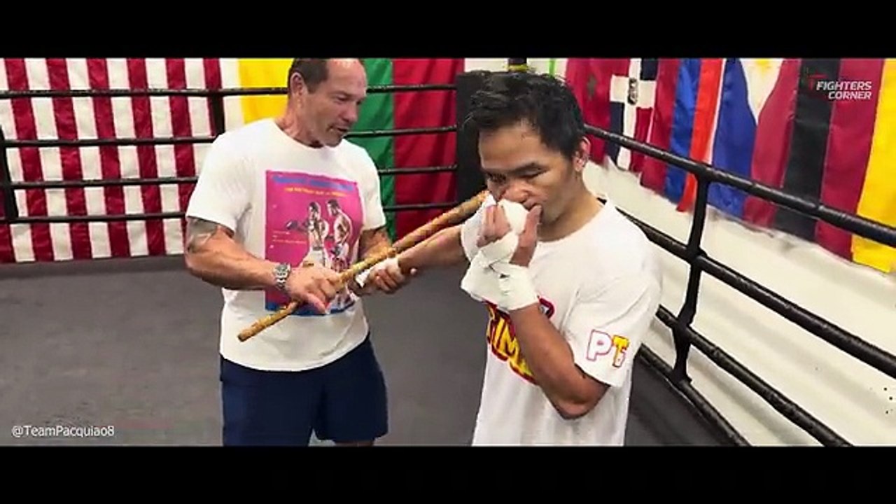 NETFLIX COUNTDOWN- Manny Pacquiao Training For Mayweather Rematch At 47yrs Old