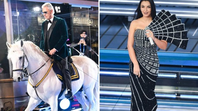 Andrea Bocelli a cavallo, Elettra Lamborghini che saluta: «Tanto non torno più sul palco». I momenti clou della finale di Sanremo 2026