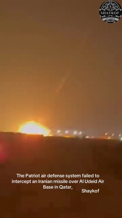 Patriot Air Defense Reportedly Fails to Intercept Iranian Missile Over Al Udeid Air Base | Qatar Update