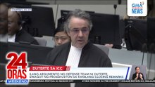 ICC prosecutors 'confident' Duterte will be tried | 24 Oras Weekend