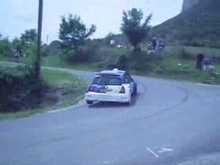 Luc escharavil-frederic vauclare rallye laragnais 2008