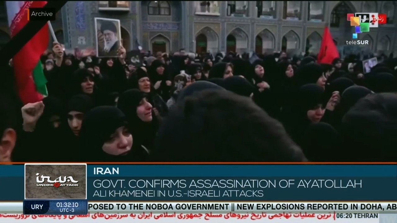 Iran govt. confirms assassination of Ayatollah Ali Khamenei in U.S-Israel attacks