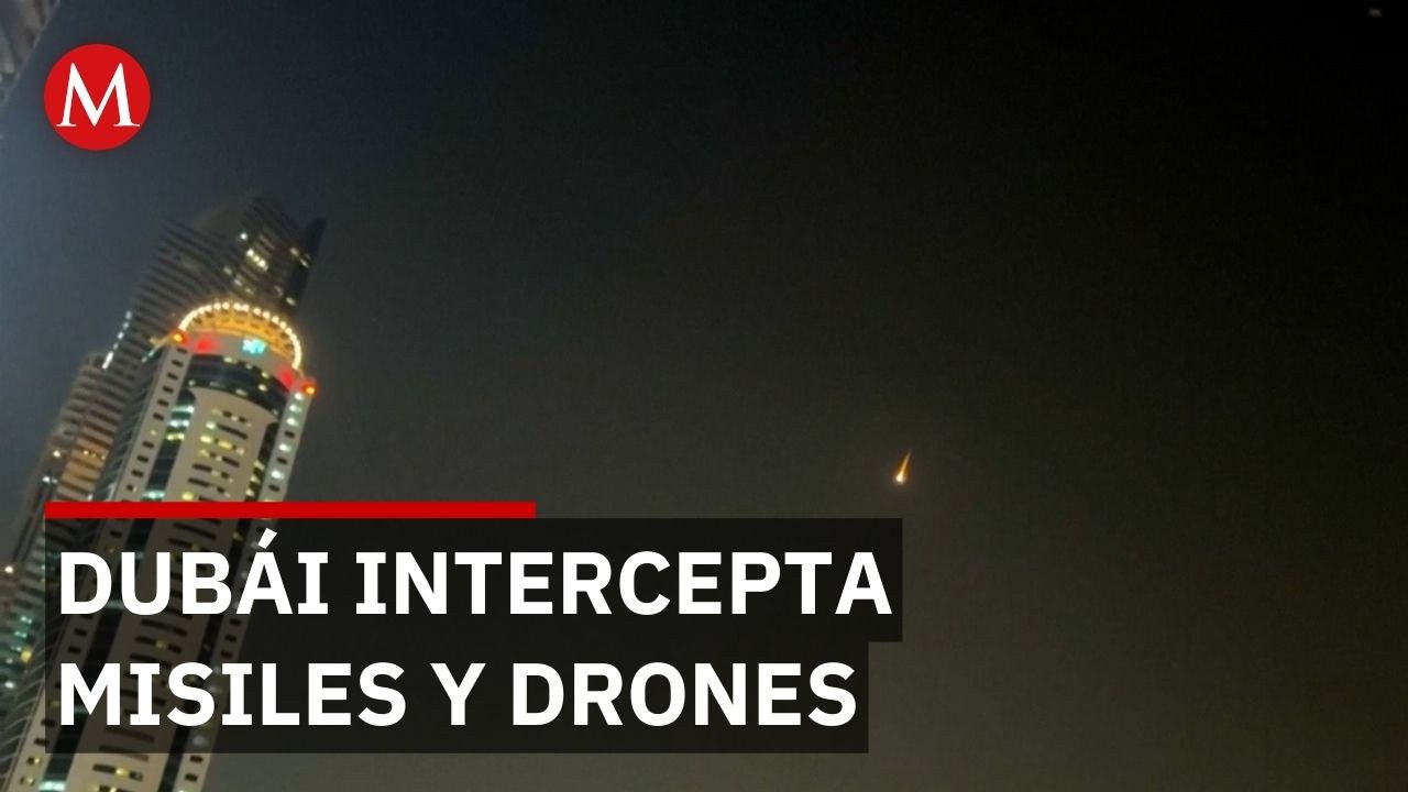 Dubái intercepta misiles y drones iraníes tras ataques de Estados Unidos e Israel