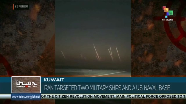 Iran targeted two ships and U.S military bases in Kuwait