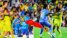 América vs Tigres: tensión en la cancha entre jugadores y cuerpo técnico tras victoria de felinos