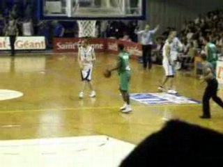 St-Etienne- Besancon 1/2 finale aller PO Pro B