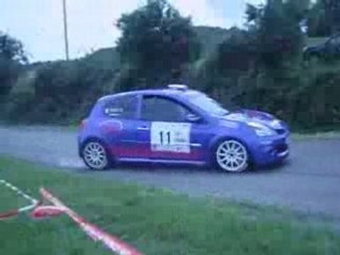 Damien daumas-fanny jeudy rallye laragnais 2008