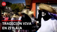Zitlala revive ritual ancestral previo a Semana Santa con combates tradicionales