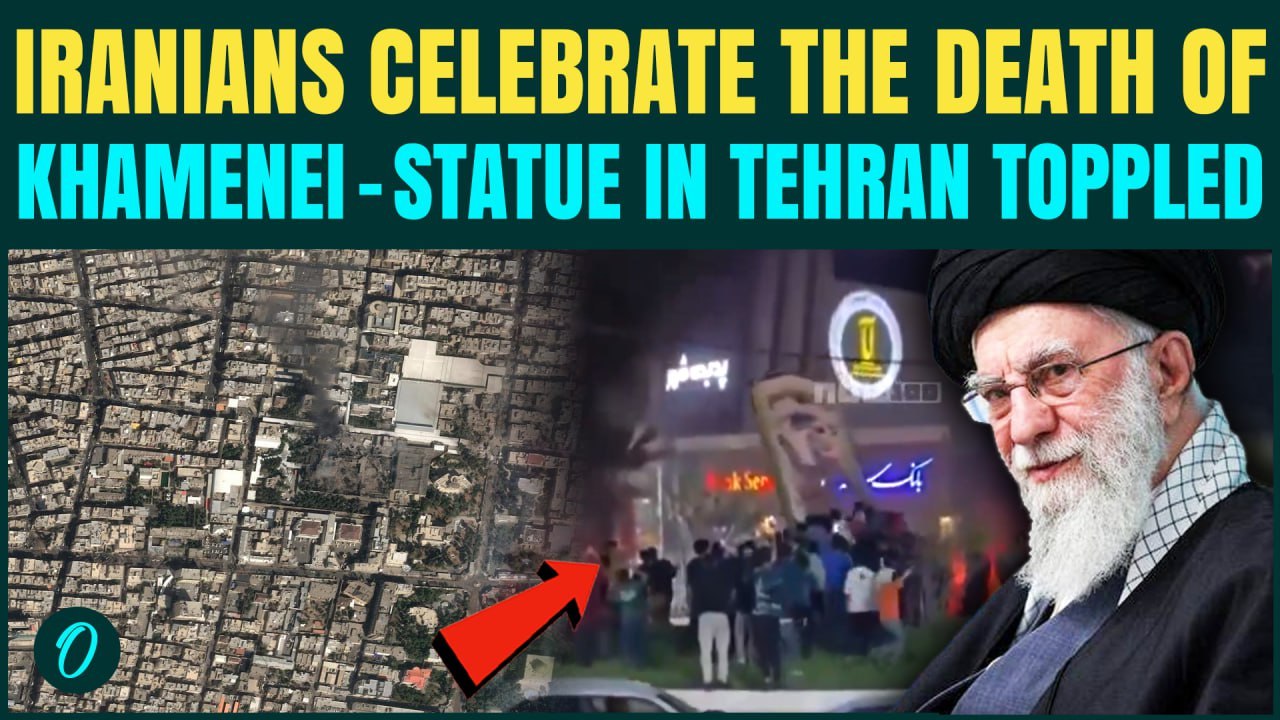 Khamenei KILLED! Iranians TOPPLE Khamenei’s Statue, Celebrate on the Streets |IRGC to Target Trump?