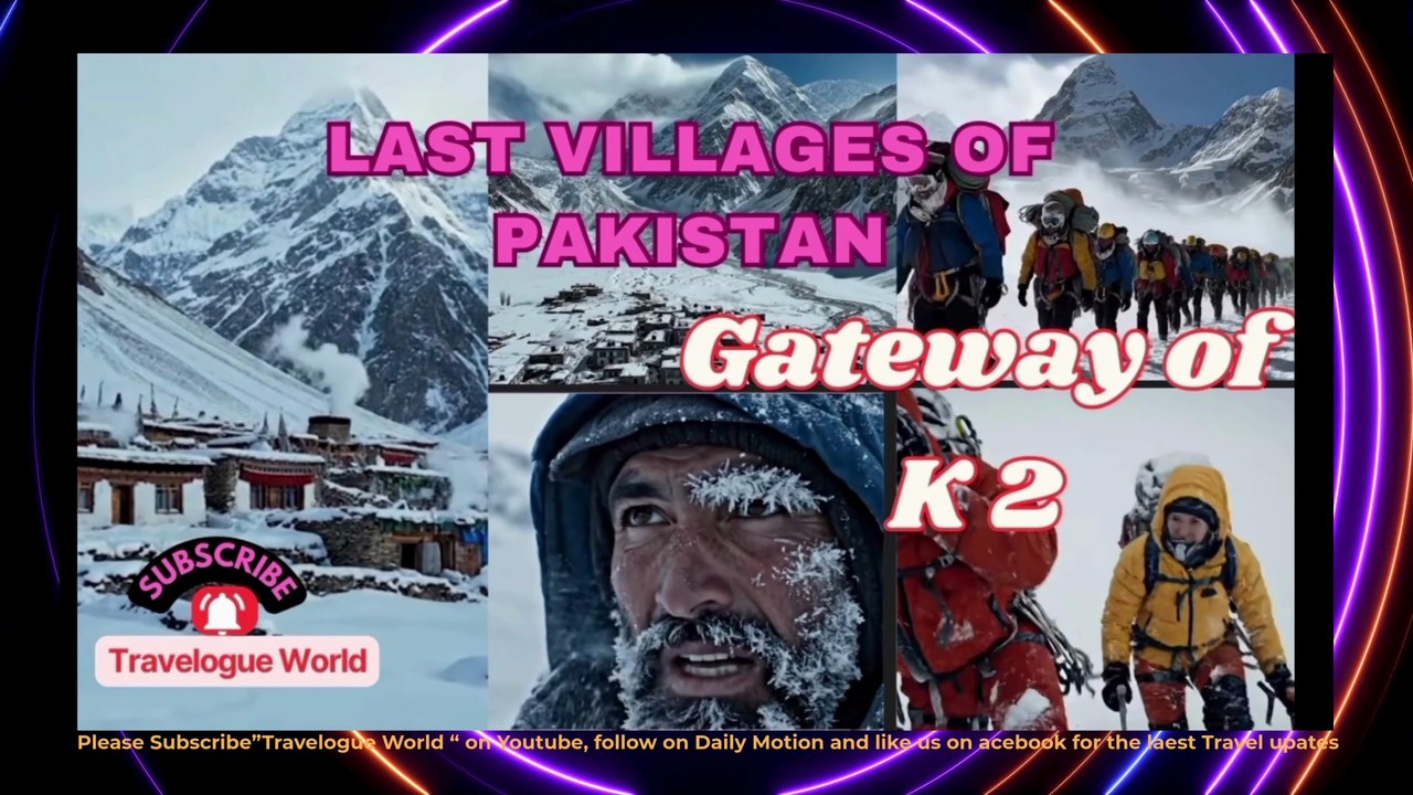 Pakistan Last Village Before K2 Hush Valley | Gateway to K2 | last villages of Pakistan| K2 Mountain
