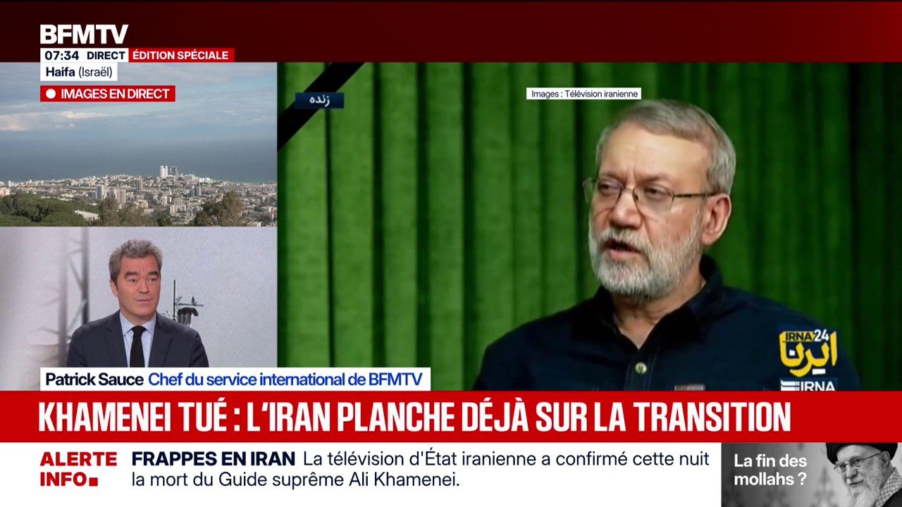 Qui est Ali Larijani, le chef de la sécurité iranienne, qui assurera la transition après la mort d'Ali Khamenei
