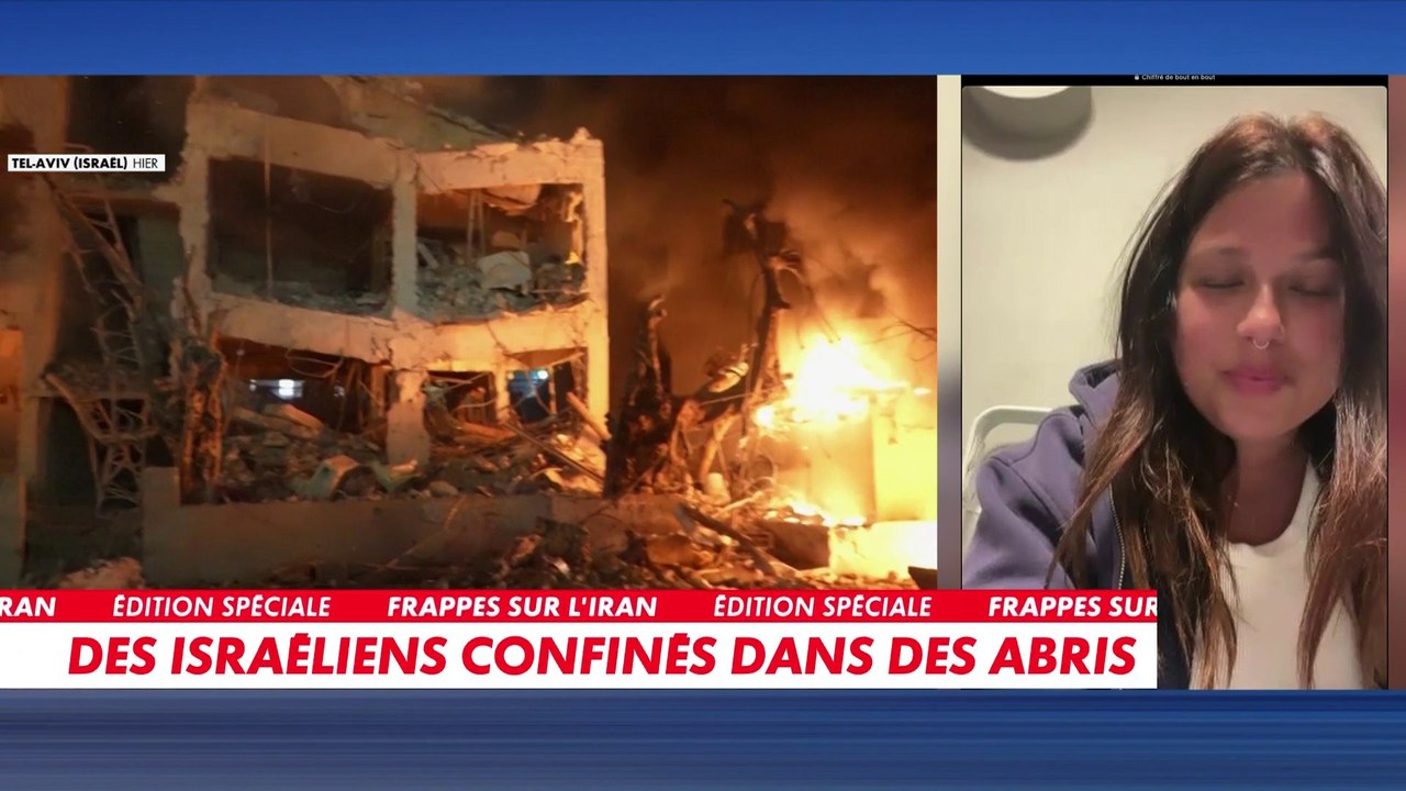 Leah Marciano, une française vivant à Tel-Aviv, parle du confinement des Israéliens dans des abris