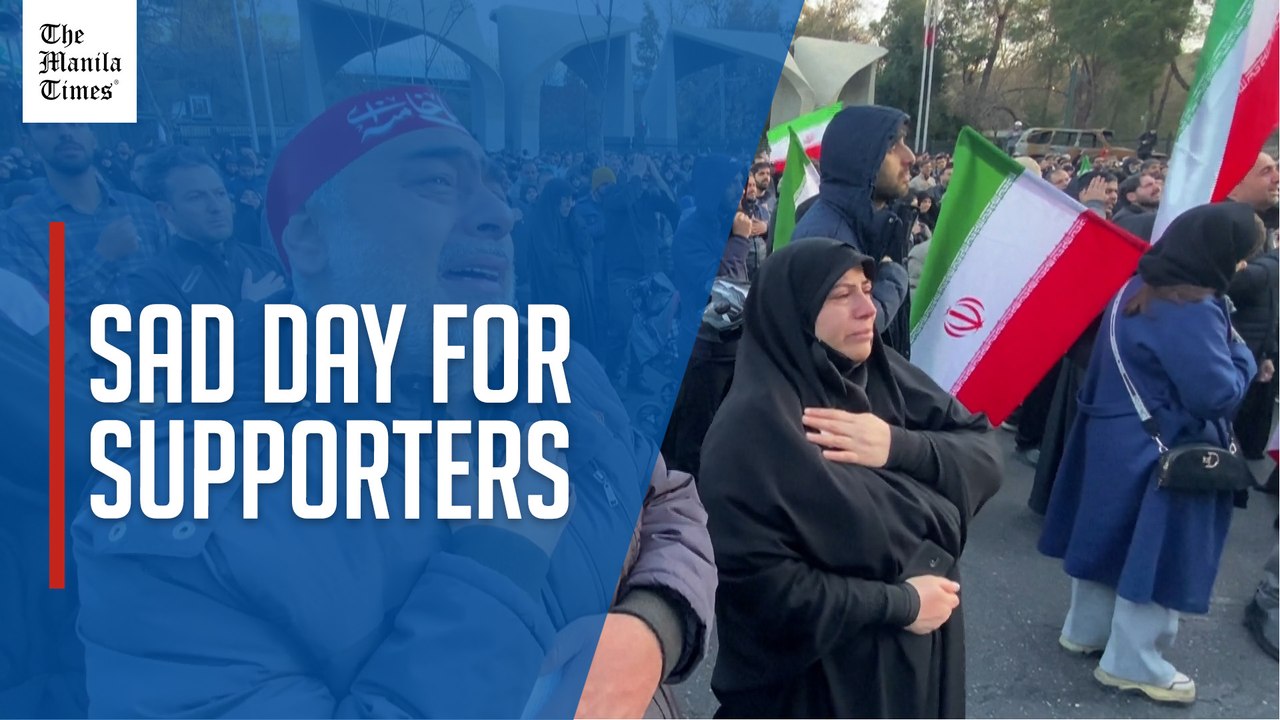 Thousands mourning Khamenei gather in Tehran