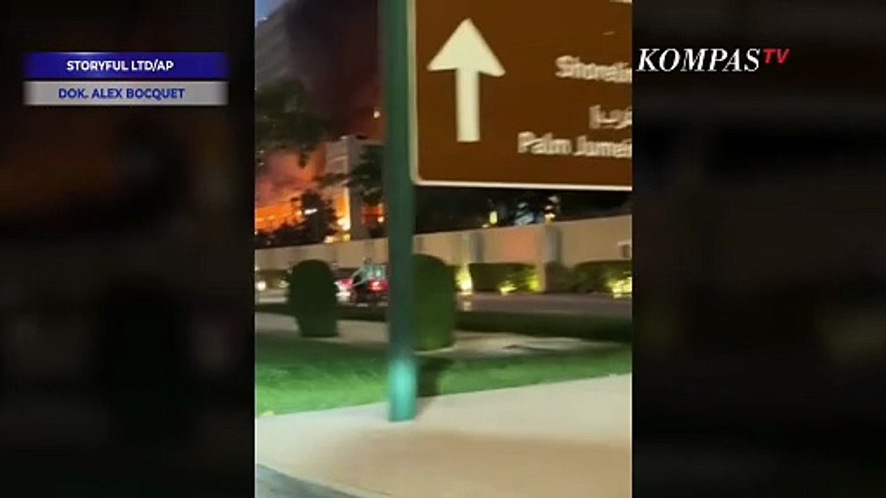Ledakan Guncang Dubai, Imbas Rudal dari Iran hingga Burj Al Arab Terbakar