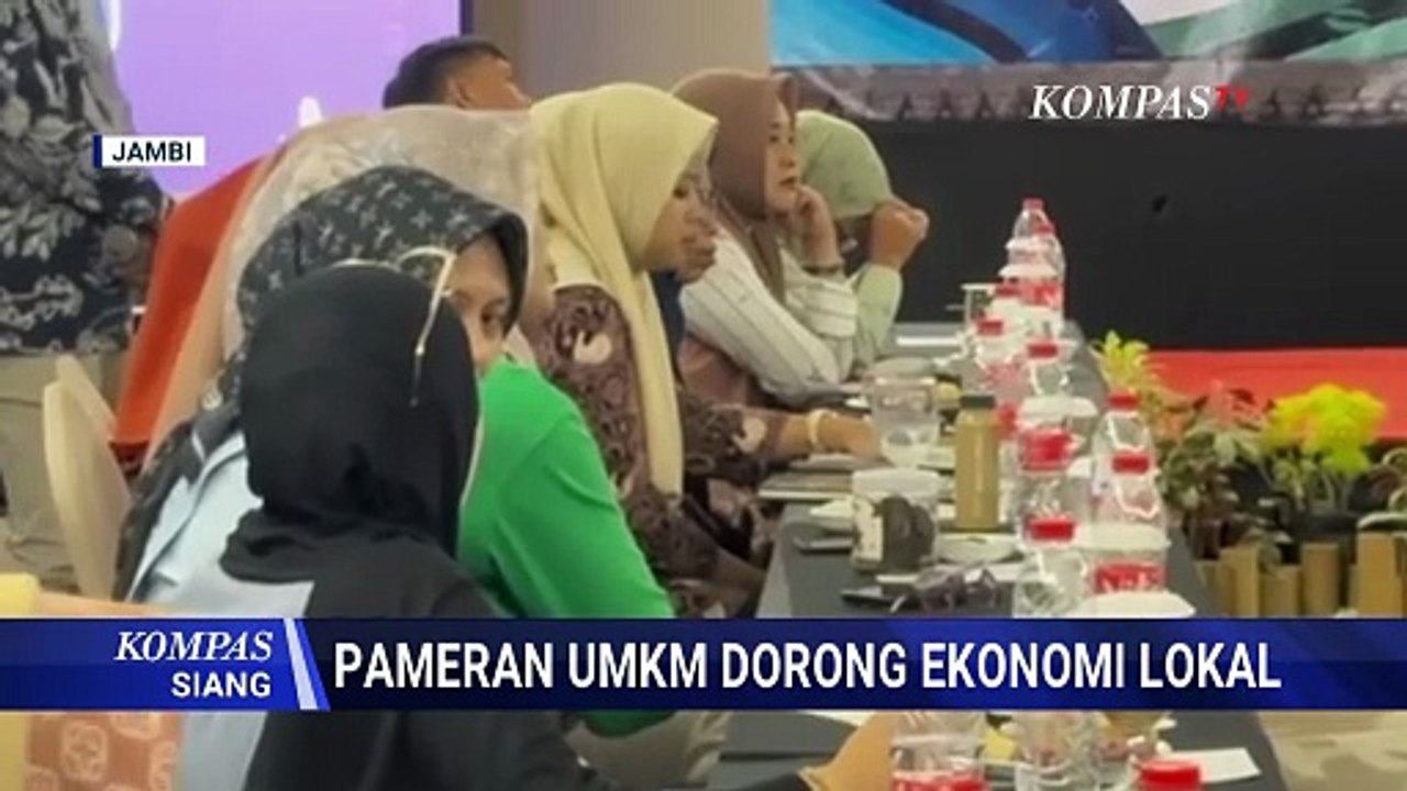 Pameran UMKM di Jambi Dorong Daya Beli dan Pertumbuhan Ekonomi Lokal | KOMPAS SIANG