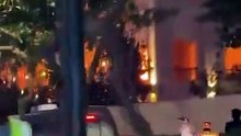 Incêndio em hotel no Dubai durante ataques iranianos