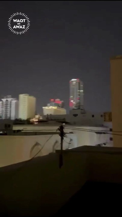 Iranian Drone Hits High-Rise Building in Bahrain | Explosion Caught on Camera