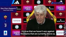 Gasperini eyes rare statement win for Roma against Juve