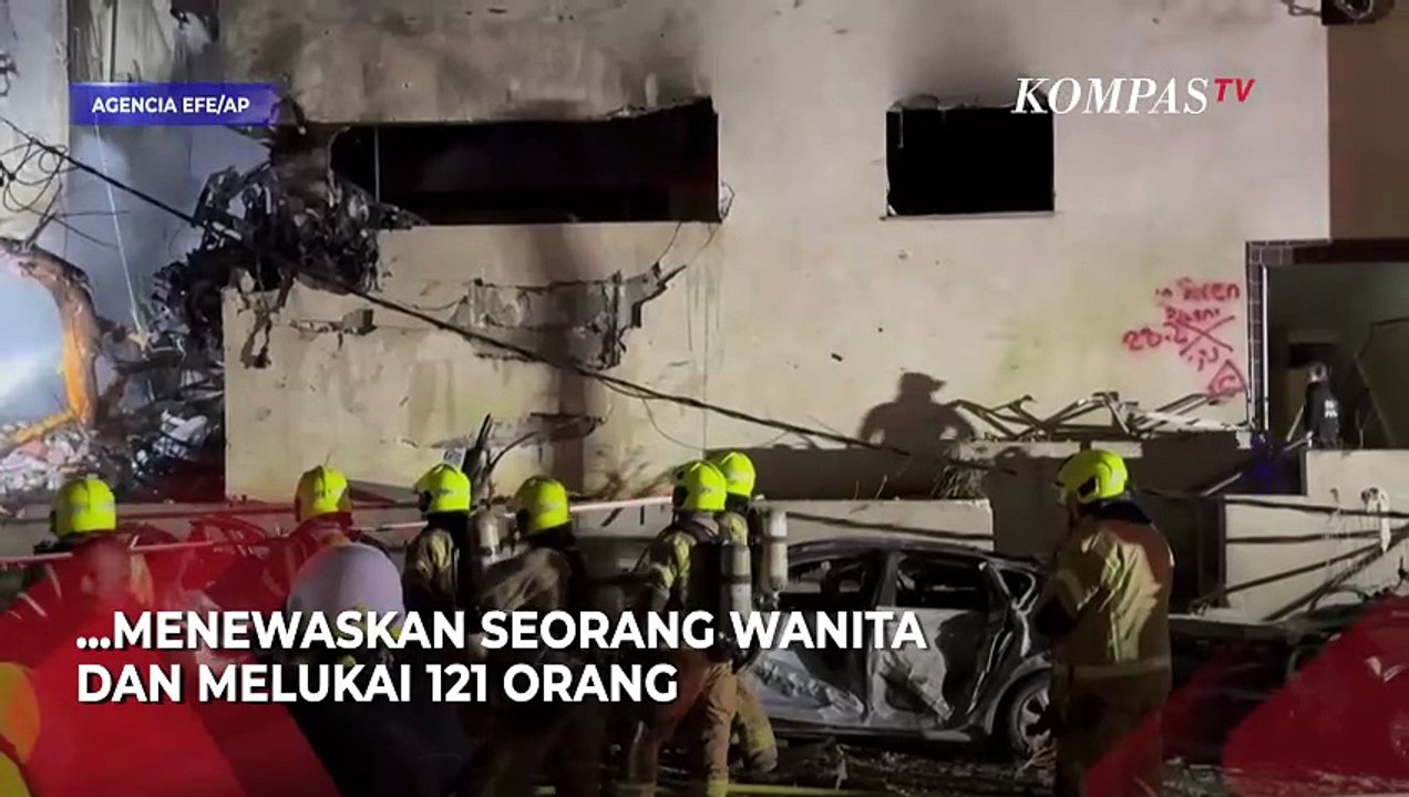 Rudal Iran Hantam Israel, Korban Tewas Dilaporkan di Tel Aviv