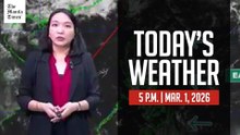 Today's Weather, 5 P.M. | Mar. 1, 2026