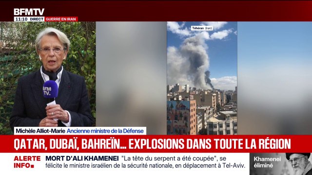Mort d'Ali Khamenei: Nous devons accompagner les Iraniens dans le passage vers la démocratie , déclare Michèle Alliot-Marie, ancienne ministre de la Défense