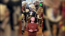 La Minute locale : une paysanne et un Gille se marient en plein carnaval