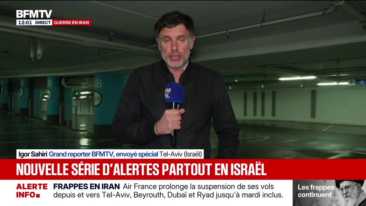 Une nouvelle série d'alertes partout en Israël après des explosions entendues au-dessus de Tel-Aviv