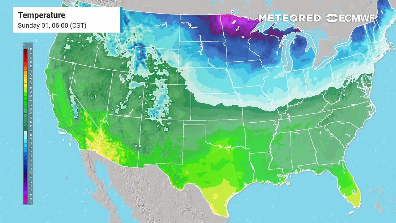 Unseasonably warm temperatures will prevail for most of the country during the first week of March.